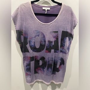 Sandro “road trip” tee size 3